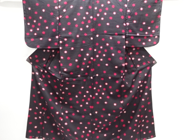 大正ロマン　抽象模様着物